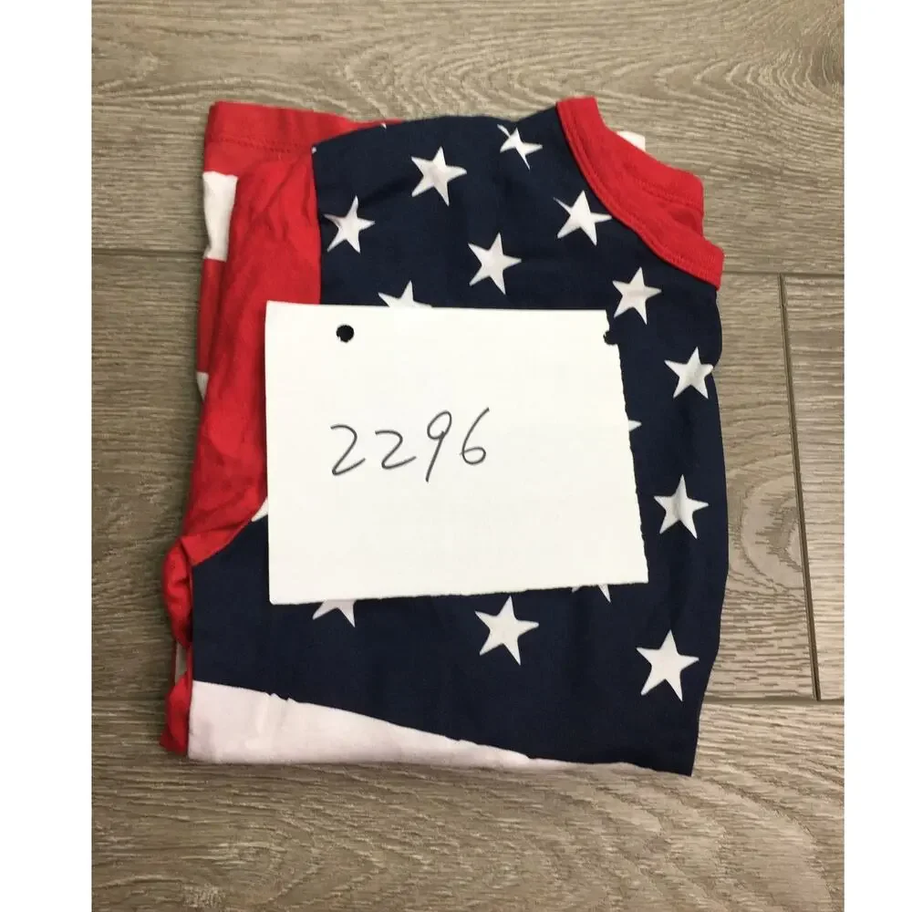The Children's Place Boys T Shirt Medium Size 7-8 American Flag Patriotic USA
